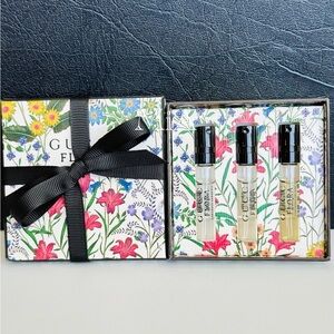 Gucci Flora Perfume Gift Set Sample Size (Gardenia, Magnolia, Orchid)